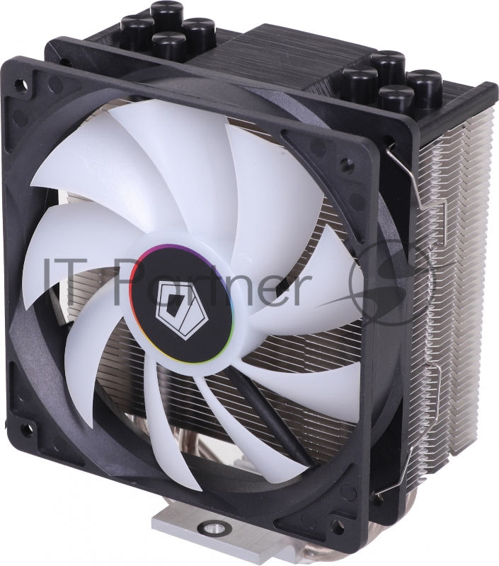 Кулер ID-COOLING SE-214-XT LGA1700/1200/115X/AM4 (16шт/кор, TDP 180W, PWM, 4 тепл.трубки прямого контакта, FAN 120mm, Dynamic Multi-Color LED) RET