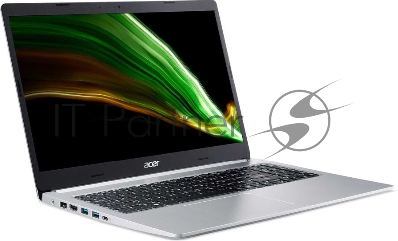Ноутбук 15.6 FHD Acer Aspire A515-45-R5MD silver (AMD Ryzen 5 5500U/8Gb/512Gb SSD/noDVD/VGA int/no OS) (NX.A84EP.00B) (английская клавиатура)