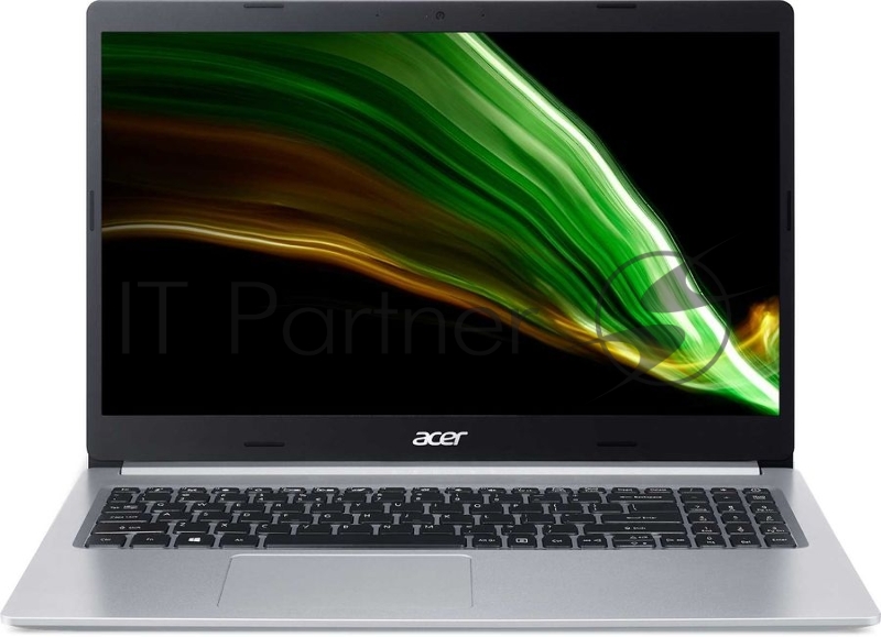 Ноутбук 15.6 FHD Acer Aspire A515-45-R5MD silver (AMD Ryzen 5 5500U/8Gb/512Gb SSD/noDVD/VGA int/no OS) (NX.A84EP.00B) (английская клавиатура)