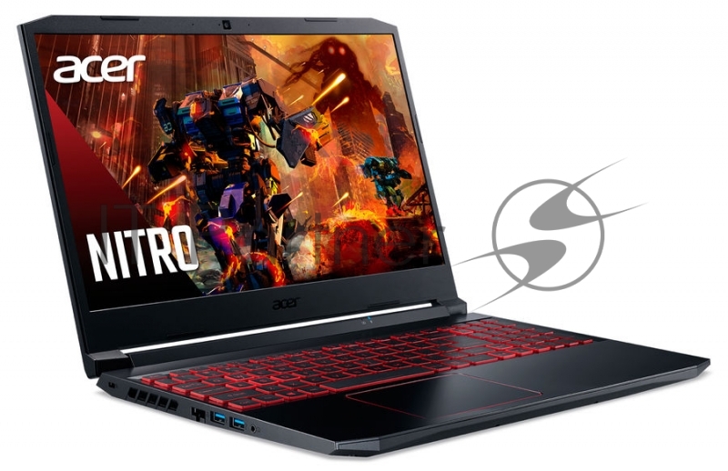 Ноутбук Acer Nitro 5 AN515-46-R6ER 15.6(1920x1080)/AMD Ryzen 5 6600H(3.3Ghz)/16384Mb/512SSDGb GeForce RTX3060(6144Mb)/Cam/BT/WiFi/war 1y/2.4kg/Black/noOS + EN kbd, Английская клавиатура