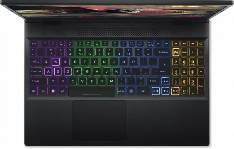 Ноутбук Acer Nitro 5 AN515-46-R8QP 15.6(1920x1080)/AMD Ryzen 9 6900HX(3.3Ghz)/16384Mb/1024SSD GeForce RTX3070Ti(8192Mb)/Cam/BT/WiFi/ 1y/2.4kg/Black/noOS + EN kbd, Английская клавиатура