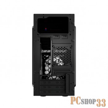 Корпус CBR PCC-MATX-RD8502-450W mATX Minitower RD850, c БП PSU-ATX450-12EC (450W/120mm), 1*USB 3.0, 2*USB 2.0, HD Audio+Mic, кабель питания 1.2м, Black