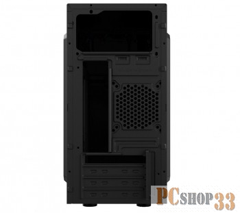 Корпус CBR PCC-MATX-RD873-450W2 mATX Minitower RD873, c БП PSU-ATX450-08EC (450W/80mm), 2*USB 2.0, HD Audio+Mic, кабель питания 1.2м, Black