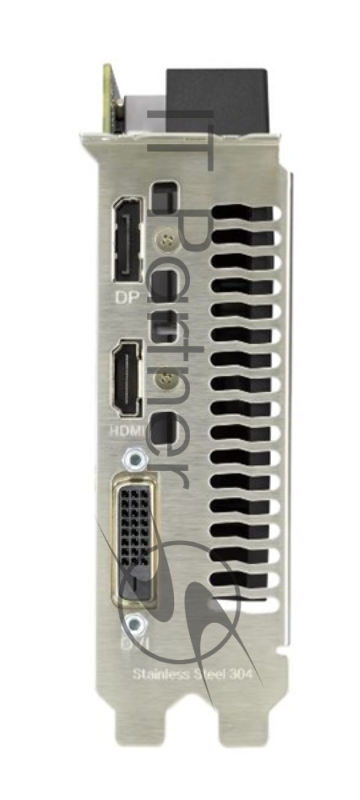 Видеокарта ASUS PH-GTX1630-4G//GTX1630 DVI HDMI DP 4G D6 90YV0I50-M0NA00