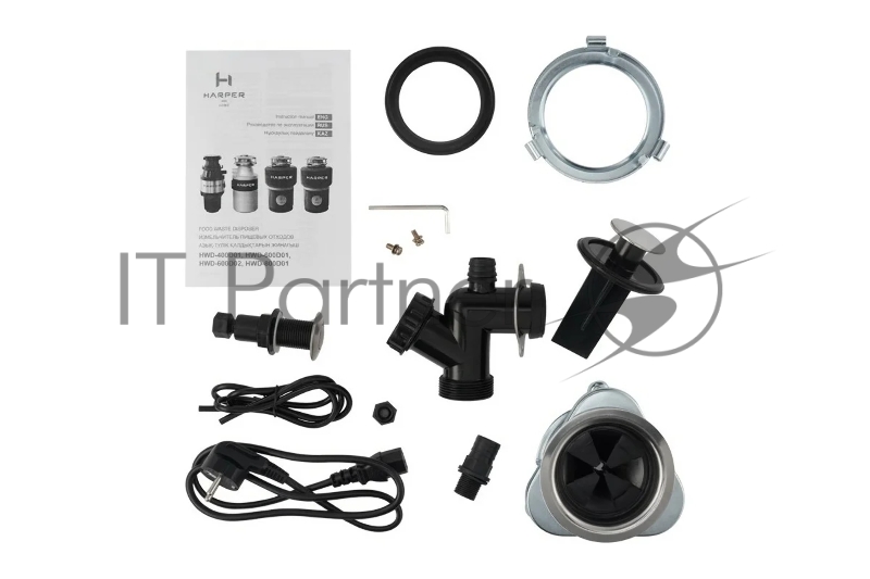 Измельчитель пищевых отходов HARPER HWD-600D01