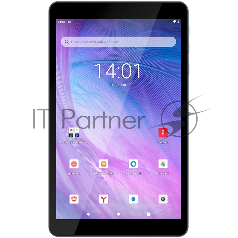 Планшет Topdevice Tablet C8, 8 (800x1280) IPS, HMS Android 11, up to 2.0GHz 4-core Unisoc Tiger T310, 3/32GB, 4G, GPS, BT 5.0, WiFi, USB Type-C, microSD card slot, Single SIM card, call function, 2.0MP front cam + 5.0MP rear cam, 5000mAh bat, grey