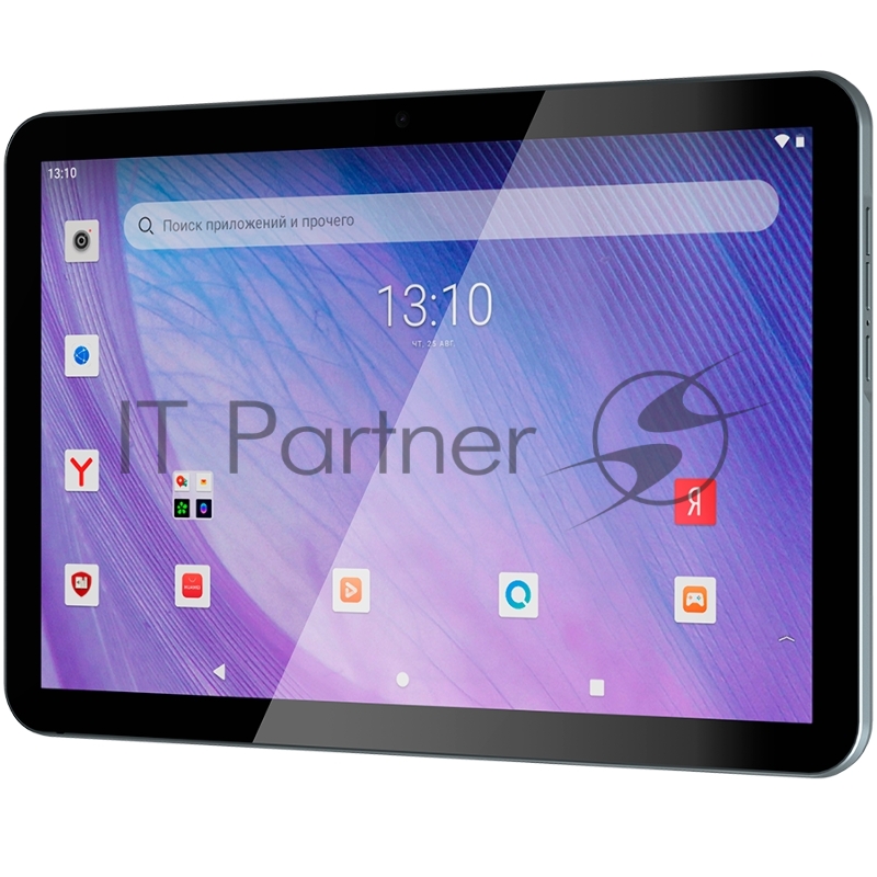 Планшет Topdevice Tablet A10, 10.1 (1280x800) IPS, HMS Android 11, up to 2.0GHz 4-core Unisoc Tiger T310, 3/32GB, 4G, GPS, BT 5.0, WiFi, USB Type-C, microSD card slot, Single SIM card, call function, 2.0MP front cam + 5.0MP rear cam, 5000mAh bat, gre