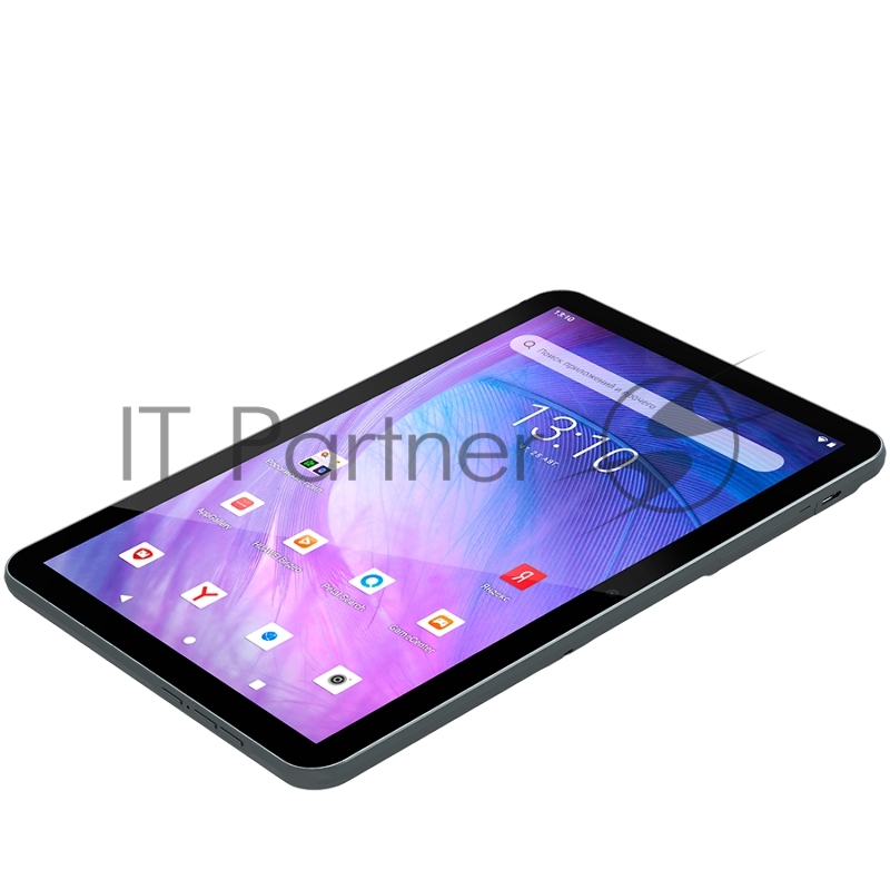 Планшет Topdevice Tablet A10, 10.1 (1280x800) IPS, HMS Android 11, up to 2.0GHz 4-core Unisoc Tiger T310, 3/32GB, 4G, GPS, BT 5.0, WiFi, USB Type-C, microSD card slot, Single SIM card, call function, 2.0MP front cam + 5.0MP rear cam, 5000mAh bat, gre
