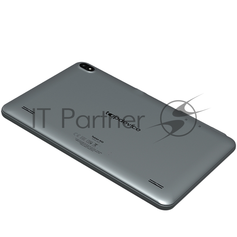 Планшет Topdevice Tablet A10, 10.1 (1280x800) IPS, HMS Android 11, up to 2.0GHz 4-core Unisoc Tiger T310, 3/32GB, 4G, GPS, BT 5.0, WiFi, USB Type-C, microSD card slot, Single SIM card, call function, 2.0MP front cam + 5.0MP rear cam, 5000mAh bat, gre