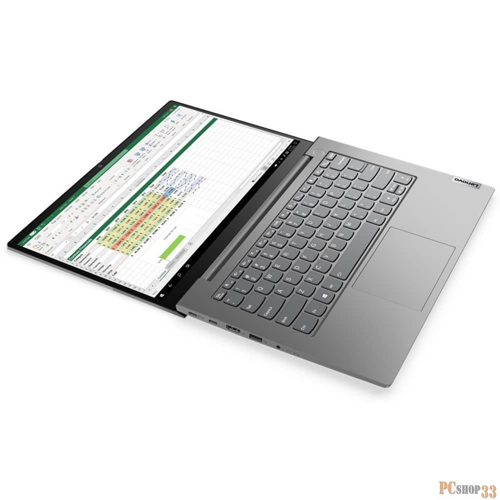 Ноутбук Lenovo ThinkBook 14 G4 IAP 14.0 FHD (1920x1080) IPS 300N, i3-1215U, 8GB DDR4 3200, 256GB SSD M.2, Intel UHD, Wifi, BT, FPR, TPM2, FHD Cam, 45Wh, 65W USB-C Slim, NoOS, 1Y, 1.4kg