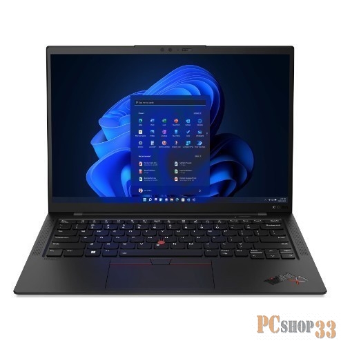 Ноутбук ThinkPad Ultrabook X1 Carbon Gen 10 14 2.2K (2240x1400) IPS AG, i7-1260P, 16GB LPDDR5 5200, 512GB SSD M.2, Intel Iris Xe, WiFi, BT, LTE, FPR, TPM2, IR&FHD Cam, 57Wh, 65W USB-C,NoOS, 1Y, 1.12kg
