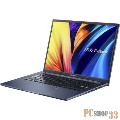 Ноутбук 14 WUXGA Asus M1403QA-LY113 blue (AMD Ryzen 5 5600H/8Gb/512Gb SSD/VGA int/no OS) (90NB0Y12-M006Z0)