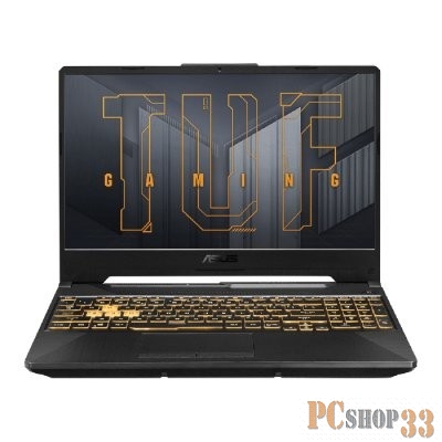 Ноутбук Asus TUF Gaming F15 FX506HC-HN004 Core i5 11400H 16Gb SSD512Gb NVIDIA GeForce RTX 3050 4Gb 15.6 IPS FHD (1920x1080) noOS black WiFi BT Cam