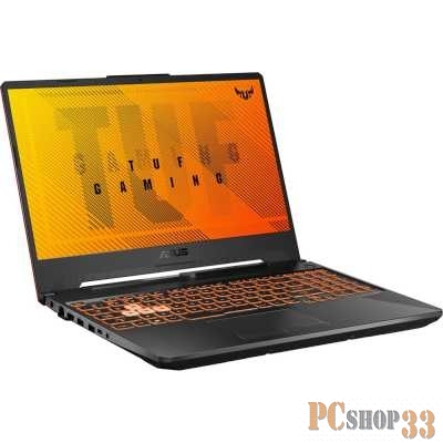Ноутбук Asus TUF Gaming F15 FX506HC-HN004 Core i5 11400H 16Gb SSD512Gb NVIDIA GeForce RTX 3050 4Gb 15.6 IPS FHD (1920x1080) noOS black WiFi BT Cam