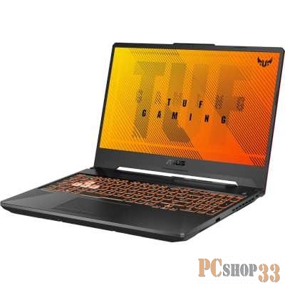 Ноутбук Asus TUF Gaming F15 FX506HC-HN004 Core i5 11400H 16Gb SSD512Gb NVIDIA GeForce RTX 3050 4Gb 15.6 IPS FHD (1920x1080) noOS black WiFi BT Cam