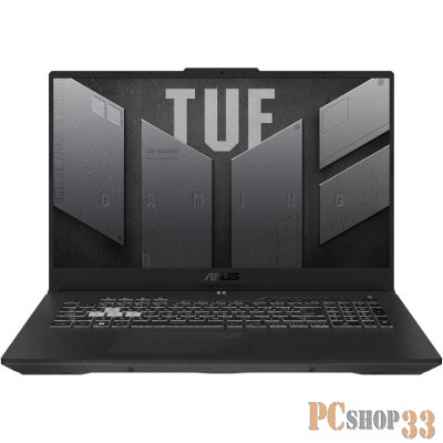 Ноутбук Asus TUF Gaming A17 FA707RE-HX040W Ryzen 7 6800H 16Gb SSD512Gb NVIDIA GeForce RTX 3050 Ti 4Gb 17.3 FHD (1920x1080) Windows 11 Home grey WiFi BT Cam