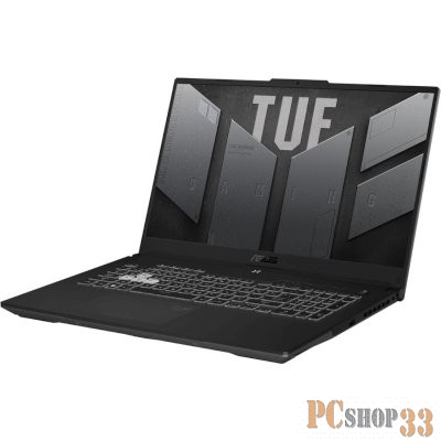 Ноутбук Asus TUF Gaming A17 FA707RR-HX001 Ryzen 7 6800HS 16Gb SSD1Tb NVIDIA GeForce RTX3070Ti 8Gb 17.3 FHD (1920x1080) noOS grey WiFi BT Cam