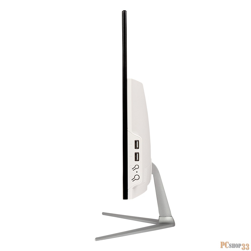 Моноблок Hiper V2 23.8 Full HD i3 10105 (3.7) 8Gb SSD256Gb UHDG Windows 10 Professional GbitEth WiFi BT клавиатура мышь Cam белый 1920x1080