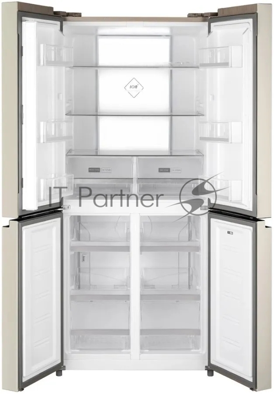 Холодильник Weissgauff WCD 450 Be NoFrost Inverter