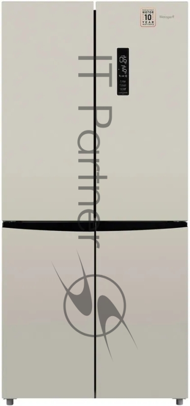 Холодильник Weissgauff WCD 470 Be NoFrost Inverter