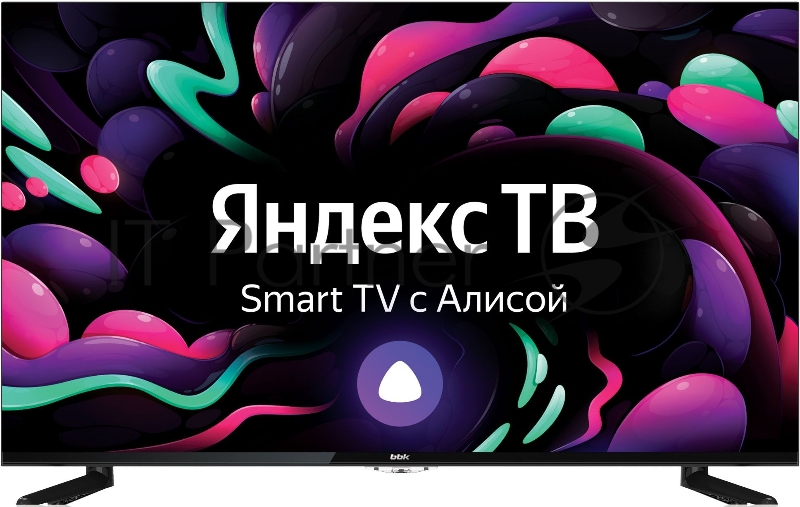 Телевизор LED BBK 43 43LEX-8287/UTS2C Яндекс.ТВ черный 4K Ultra HD 60Hz DVB-T2 DVB-C DVB-S2 WiFi Smart TV (RUS)