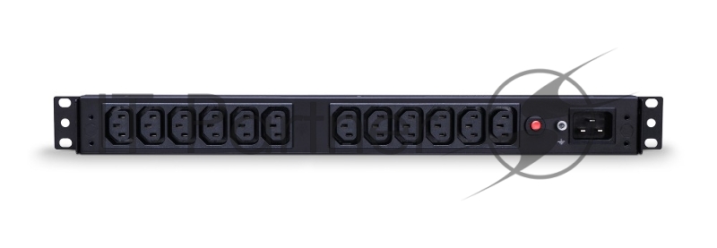 Блок распределения питания/ PDU CyberPower PDU83401 Basic 1U type, 16Amp, 12 IEC outlets