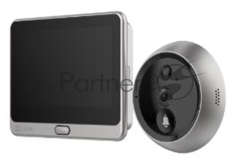 ДВЕРНОЙ ВИДЕОГЛАЗОК CS-DP2C EZVIZ 4.3 1920X1080 серебристый