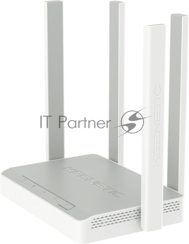 Гигабитный интернет-центр Keenetic Speedster (KN-3012) с Mesh Wi-Fi 5 AC1200, 4-портовым Smart-коммутатором и переключателем режима роутер/ретранслятор