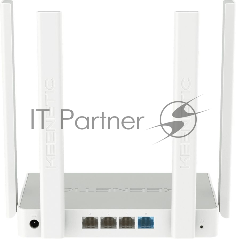 Гигабитный интернет-центр Keenetic Speedster (KN-3012) с Mesh Wi-Fi 5 AC1200, 4-портовым Smart-коммутатором и переключателем режима роутер/ретранслятор