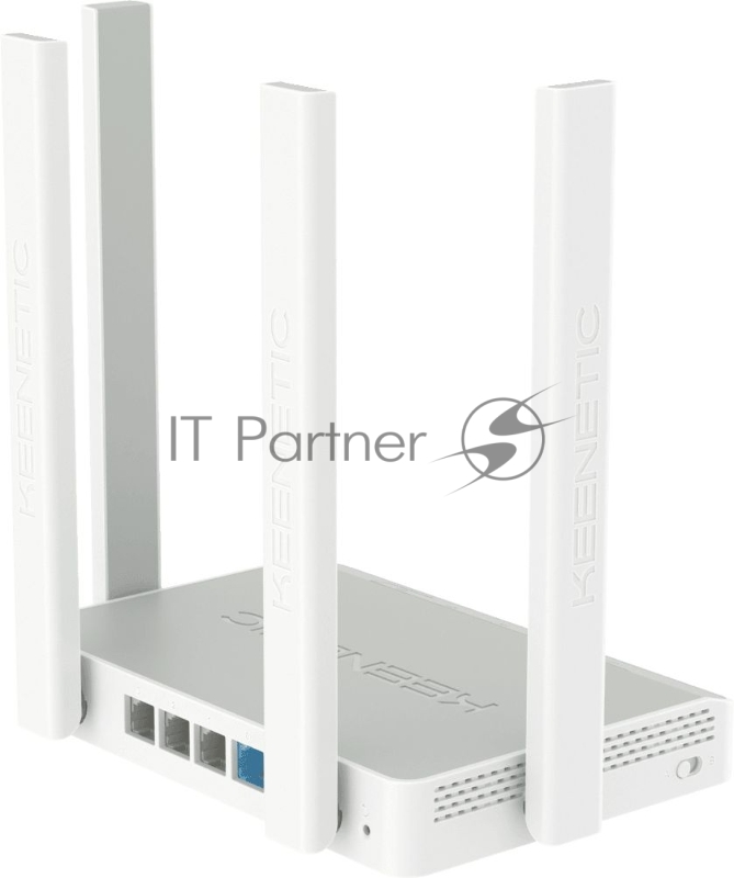 Гигабитный интернет-центр Keenetic Speedster (KN-3012) с Mesh Wi-Fi 5 AC1200, 4-портовым Smart-коммутатором и переключателем режима роутер/ретранслятор