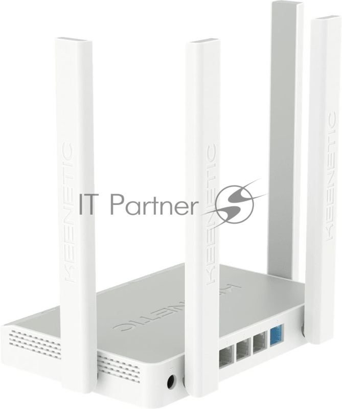 Гигабитный интернет-центр Keenetic Speedster (KN-3012) с Mesh Wi-Fi 5 AC1200, 4-портовым Smart-коммутатором и переключателем режима роутер/ретранслятор