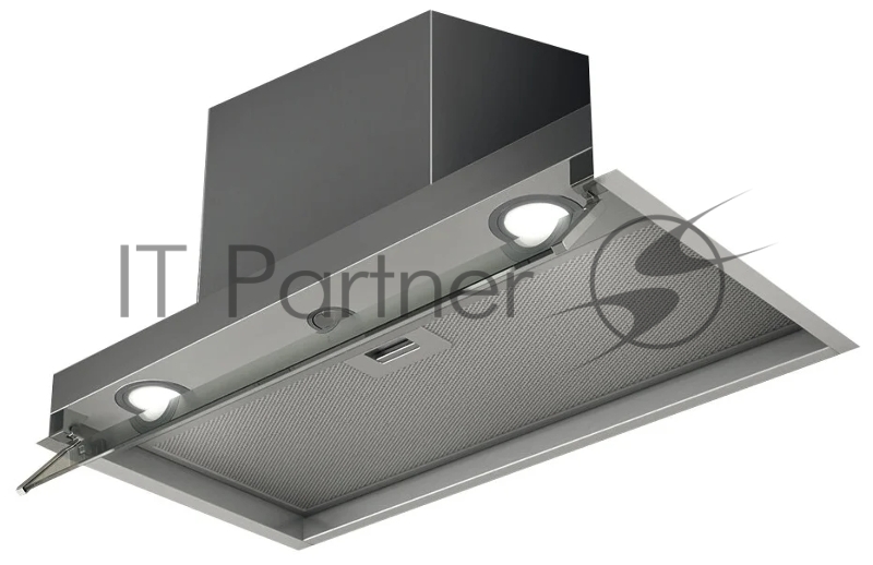 Вытяжка/ 90 см, 1300 м3/ч, отвод.рециркуляция, нерж. сталь