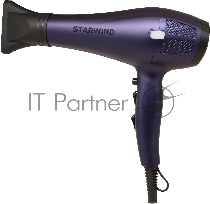 Фен Starwind SHD 7078 2000Вт синий матовый/черный