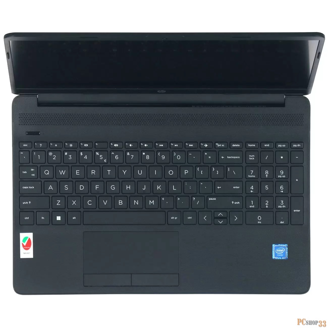 Ноутбук 15.6 HD HP 15-dw1495nia black (Cel N4120/4Gb/1Tb/noDVD/VGA int/no OS) (6J5C0EA) Рус.Грав