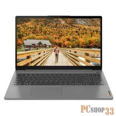 Ноутбук IdeaPad 3 15ITL6 15.6 FHD(1920x1080)/Intel Celeron 6305 1.80GHz Dual/4GB/1TB/Integrated/WiFi/B Web Camera/4in1/38Wh/8.5h/1,65 kg/DOS/1Y/GREY