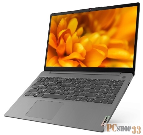 Ноутбук IdeaPad 3 15ITL6 15.6 FHD(1920x1080) IPS/Intel Core i3-1115G4 3.00GHz Dual/4GB/1TB/Integrated/WiFi/B Web Camera/4in1/38Wh/8.5h/1,65 kg/DOS/1Y/GREY