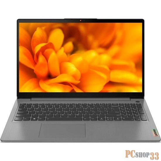 Ноутбук IdeaPad 3 15ITL6 15.6 FHD(1920x1080)/Intel Core i3-1115G4 3.00GHz Dual/4GB/256GB SSD/Integrated/WiFi/BT5.0/HD Web Camera/4in1/38Wh/5.5h/1,65 kg/DOS/1Y/GREY