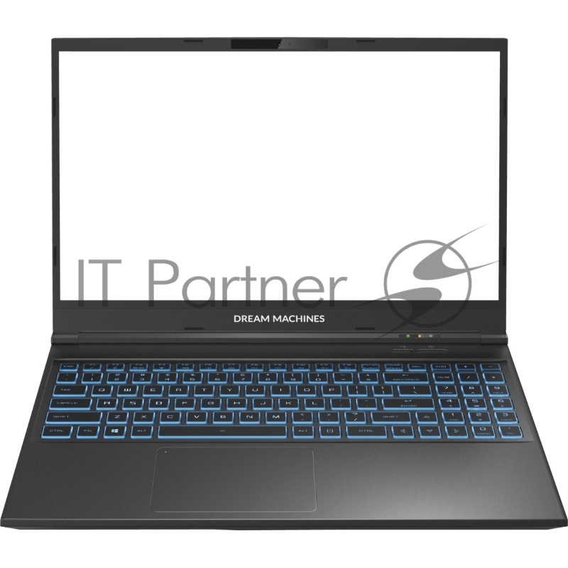 Ноутбук Dream Machines RG3050Ti-15EU34 15.6(1920x1080 WVA 144Hz)/Intel Core i5 12500H(2.5Ghz)/32768Mb/1024SSD GeForce RTX3050Ti(4096Mb)/Cam/BT/WiFi/ 1y/2.1kg/black/noOS + 150W, RU kbd