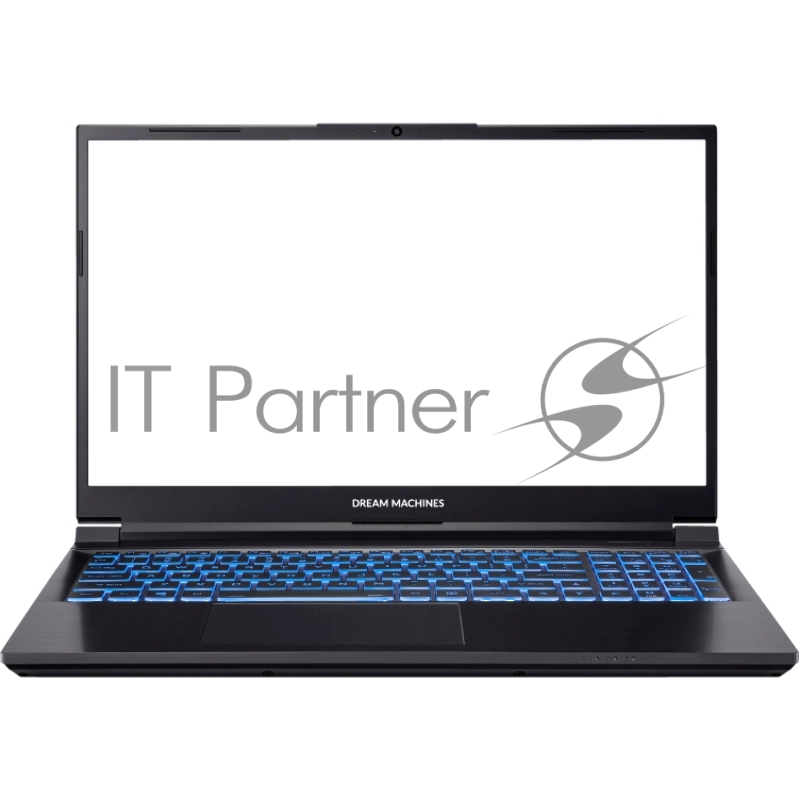 Ноутбук Dream Machines RG3060-15EU38 15.6(2560x1440 WVA 165Hz)/Intel Core i7 12700H(2.3Ghz)/16384Mb/1024SSD GeForce RTX3060(6144Mb)/Cam/BT/WiFi/-/ 1y/2.2kg/black/noOS + 180W, RU kbd