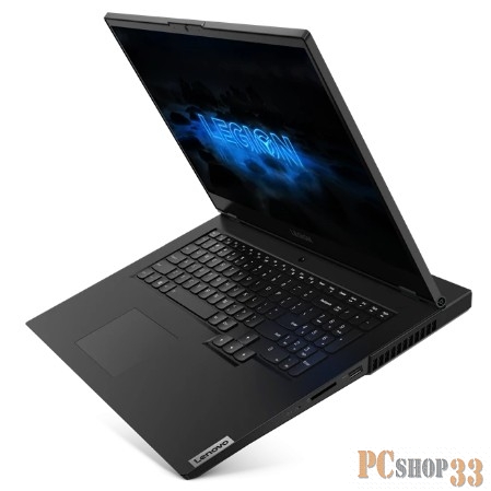 Ноутбук Legion 5 17IMH05 17.3 FHD(1920x1080) IPS nonGLARE/Intel Core i5-10300H 2.50GHz Quad/16GB/1TB+128GB SSD/GF GTX1650Ti 4GB/WiFi/BT5.0/HD Web Camera/4in1/80Wh/8 h/2.98kg/DOS/1Y/BLACK