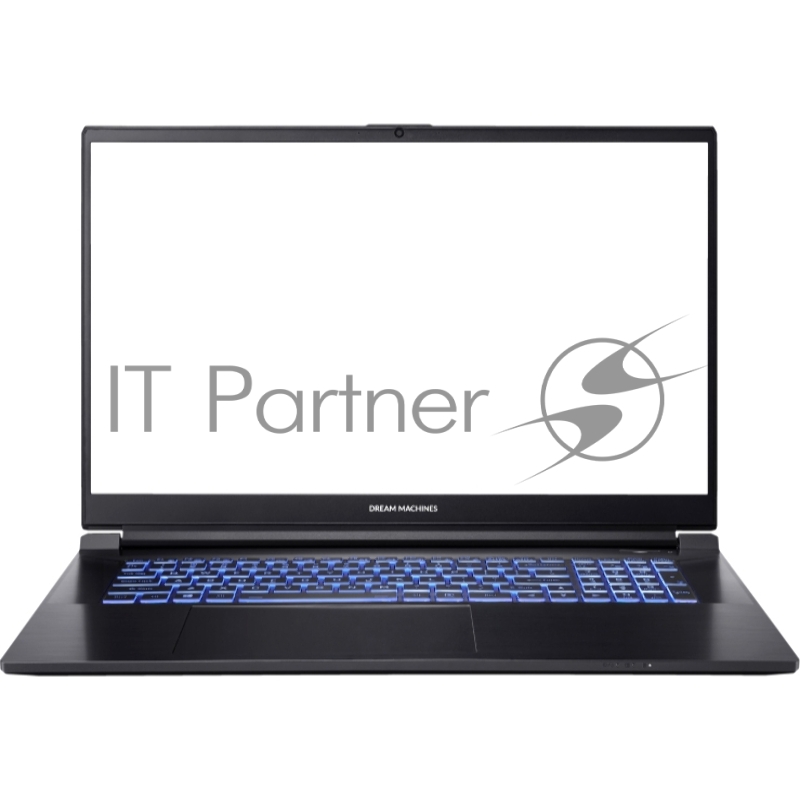 Ноутбук Dream Machines RG3050-17EU36 17.3(1920x1080 WVA 144Hz)/Intel Core i7 12700H(2.3Ghz)/16384Mb/1024SSD GeForce RTX3050(4096Mb)/Cam/BT/WiFi/-/ 1y/2.5kg/black/noOS + 150W, RU kbd