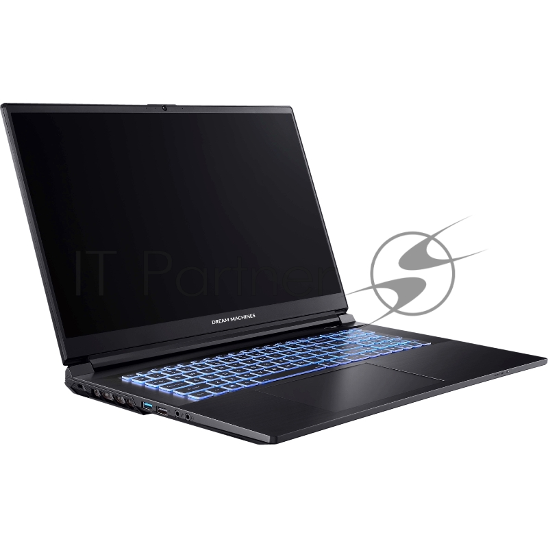 Ноутбук Dream Machines RG3050Ti-17EU37 17.3(1920x1080 WVA 144Hz)/Intel Core i7 12700H(2.3Ghz)/32768Mb/1024SSD GeForce RTX3050Ti(4096Mb)/Cam/BT/WiFi/ 1y/2.5kg/black/noOS + 150W, RU kbd