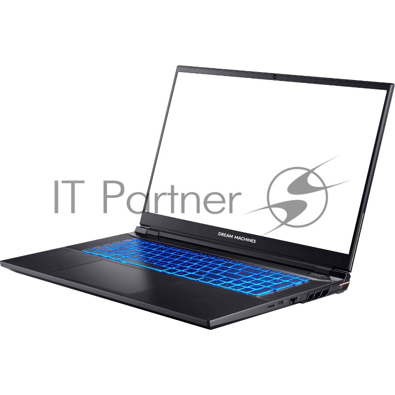 Ноутбук Dream Machines RS3060-17EU50 17.3(2560x1440 WVA 165Hz)/Intel Core i7 12700H(2.3Ghz)/16384Mb/1024SSD GeForce RTX3060(6144Mb)/Cam/BT/WiFi/-/ 1y/2.5kg/black/noOS + 230W, RU kbd, DDR5