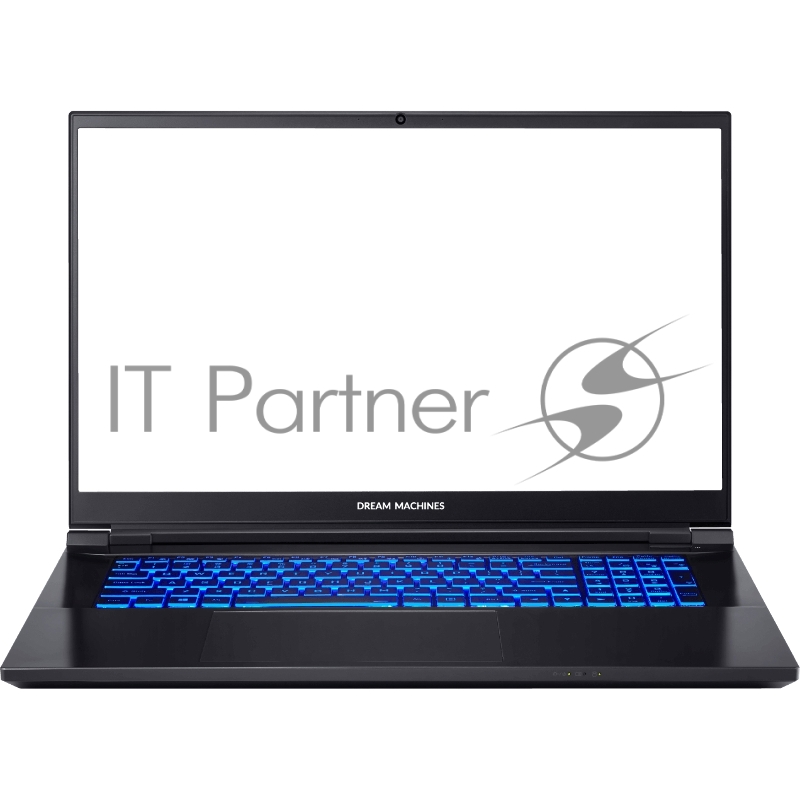 Ноутбук Dream Machines RS3060-17EU50 17.3(2560x1440 WVA 165Hz)/Intel Core i7 12700H(2.3Ghz)/16384Mb/1024SSD GeForce RTX3060(6144Mb)/Cam/BT/WiFi/-/ 1y/2.5kg/black/noOS + 230W, RU kbd, DDR5