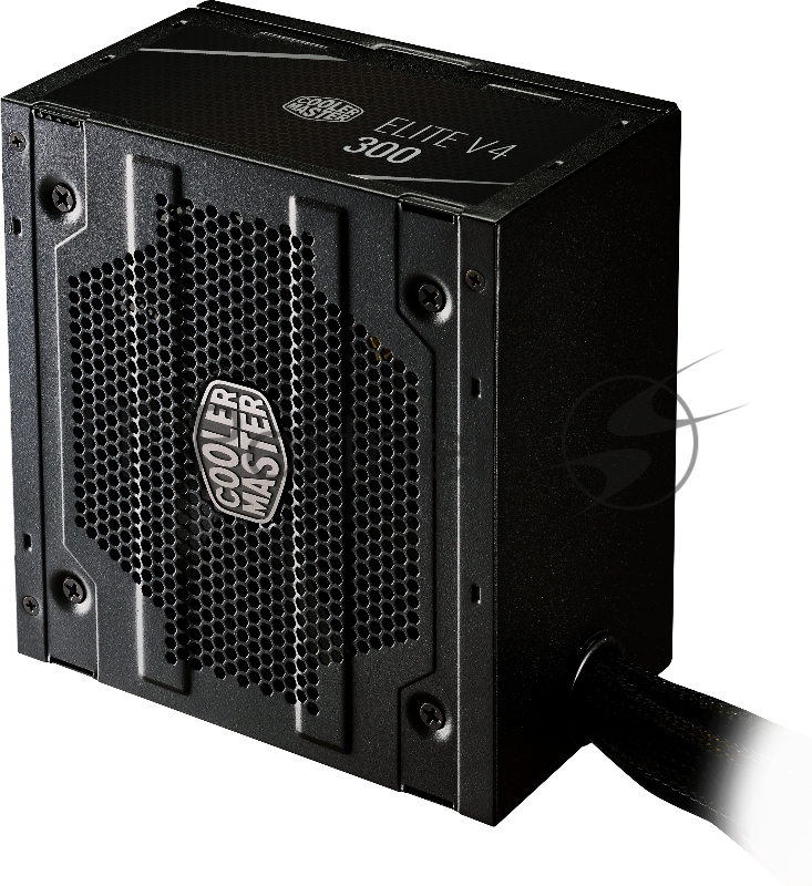 Блок питания Power Supply Cooler Master Elite V4 300W 230V / 80 Plus 230V EU / ErP 2014 / 120mm fan / EU Cable
