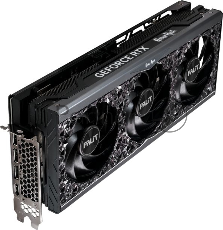 Видеокарта Palit PCI-E 4.0 RTX4070Ti GAMEROCK NVIDIA GeForce RTX 4070TI 12288Mb 192 GDDR6X 2310/21000 HDMIx1 DPx3 HDCP Ret