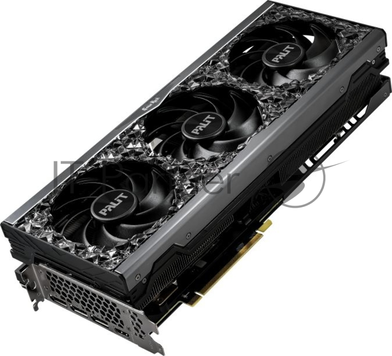 Видеокарта Palit PCI-E 4.0 RTX4070Ti GAMEROCK OC NVIDIA GeForce RTX 4070TI 12288Mb 192 GDDR6X 2310/21000 HDMIx1 DPx3 HDCP Ret