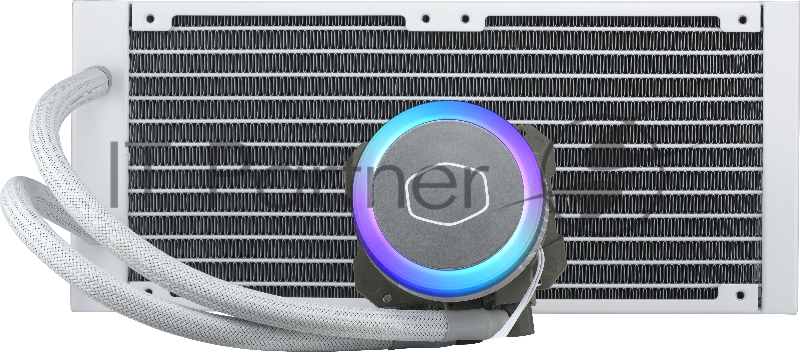 Система охлаждения Cooler Master ML240 ILLUSION White Edition 27mm wide radiator,120mm ARGB Gen2 fan*2,Pump ARGB Gen 2 LED