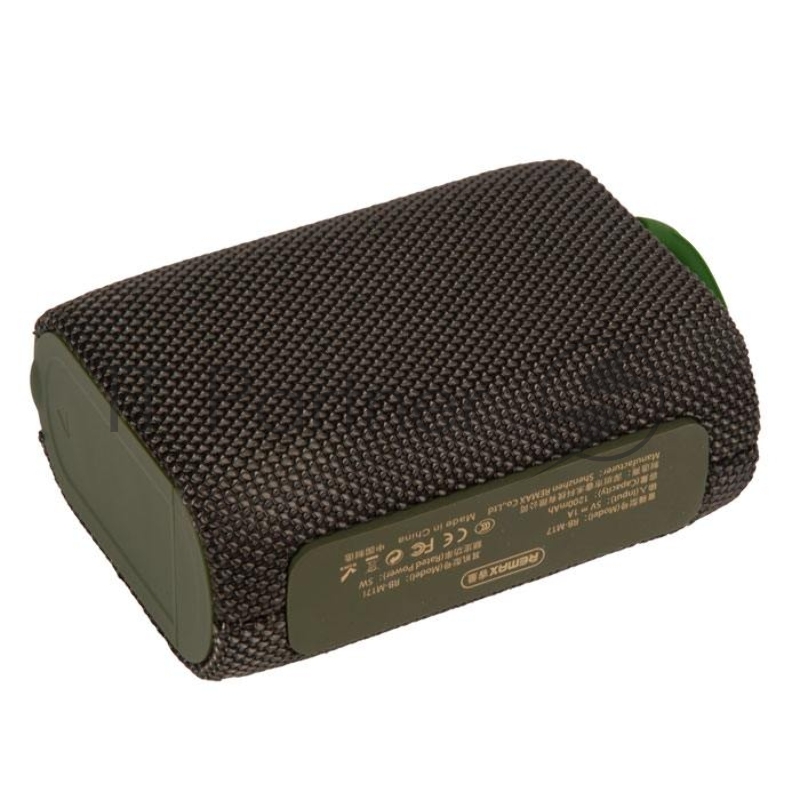 колонка bluetooth REMAX RB-M17 Tuner Series Portable Wireless Speaker, BT 5.3, зеленый
