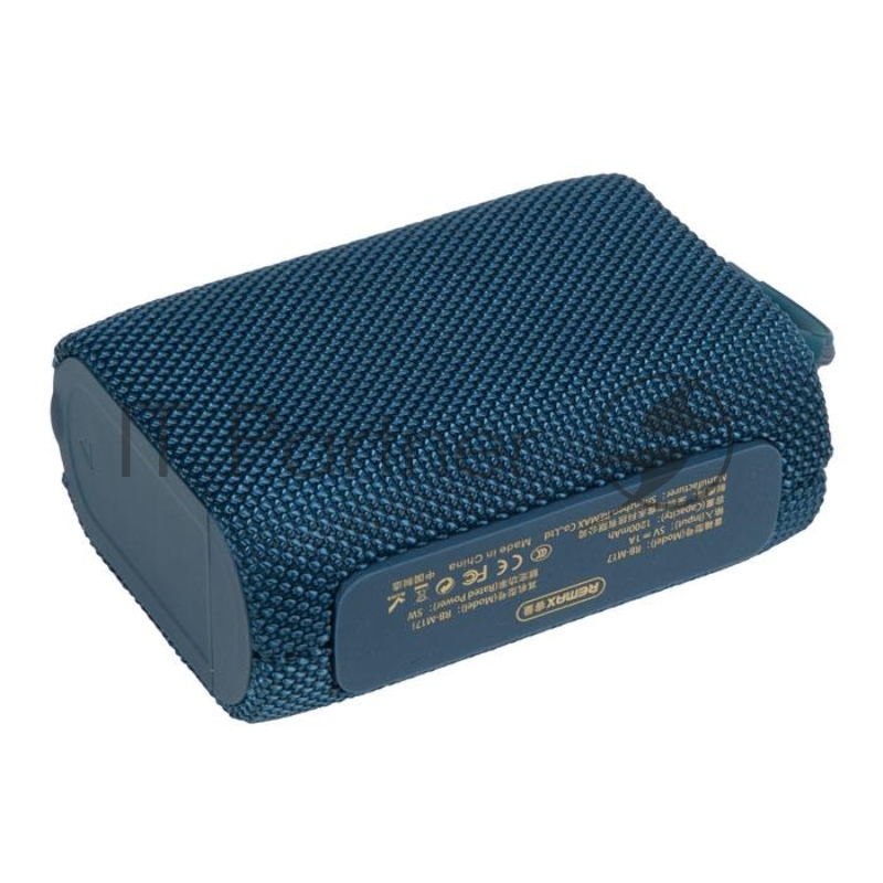 колонка bluetooth REMAX RB-M17 Tuner Series Portable Wireless Speaker, BT 5.3, синий